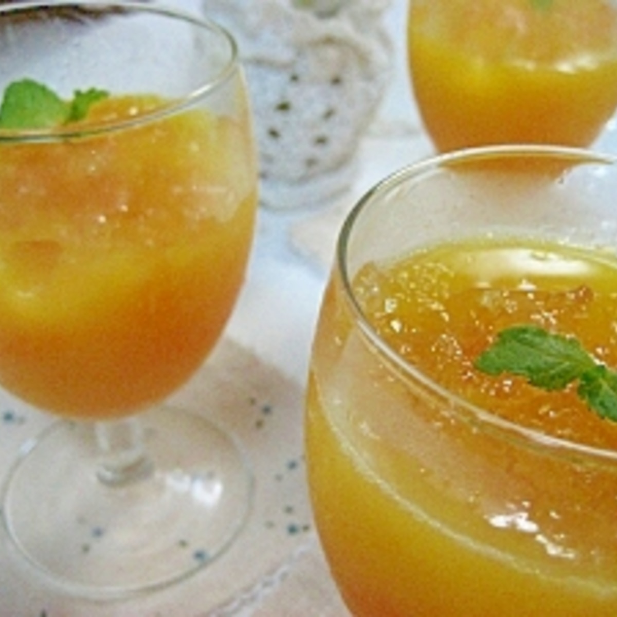 キラキラ みかん缶で オレンジジュレゼリー レシピ 作り方 By くれぱす ぬりえ 楽天レシピ